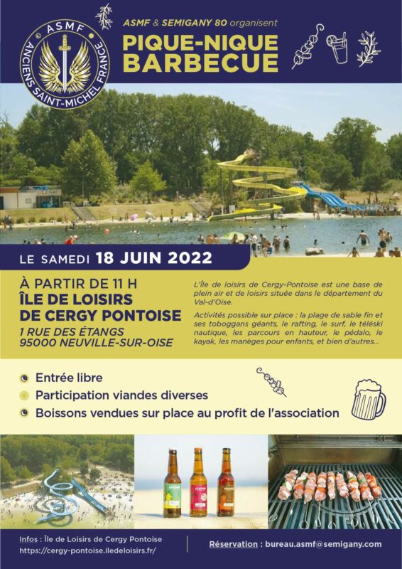 Lire la suite à propos de l’article Pique-Nique Barbecue 18 Juin 2022