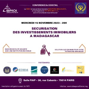 Lire la suite à propos de l’article Conférence sur le Thème de la Sécurisation des investissements immobiliers à Madagascar avec la BMOI